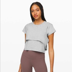 Lululemon On Track Short Sleeve Top